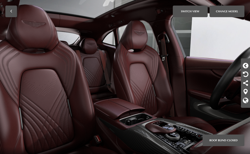 Illustration for article titled How Would You Configure Your Aston Martin DBX?